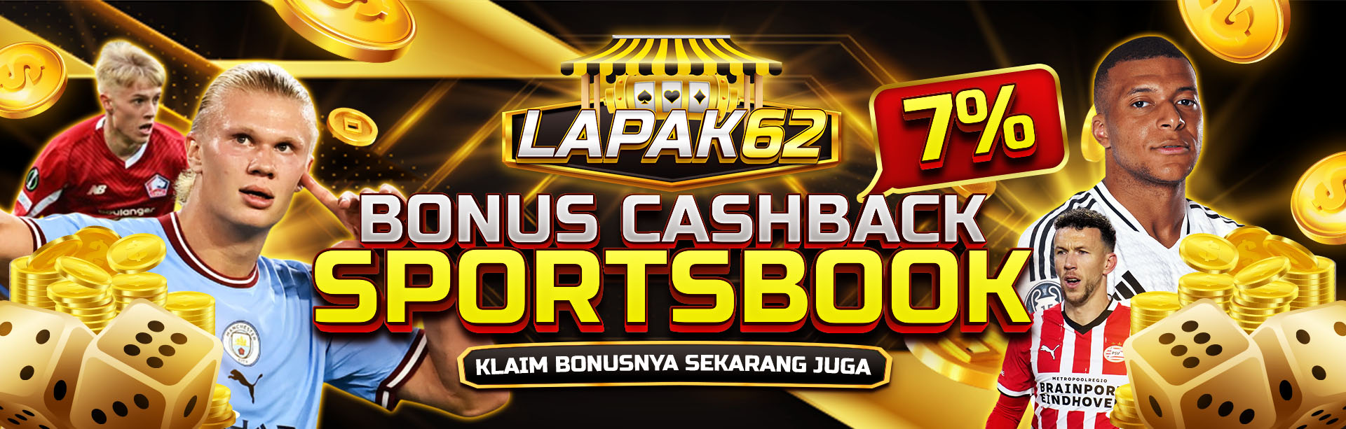 Bonus Cashback Sportsbook LAPAK62
